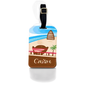 Cruise Luggage Tag Png 26 PNG Image