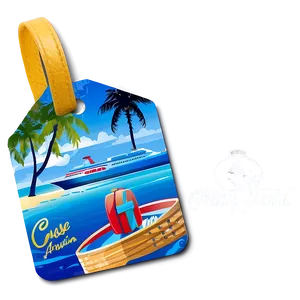 Cruise Luggage Tag Png 27 PNG Image