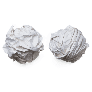 Crumpled Paper Ball PNG jop22 PNG image with transparent background