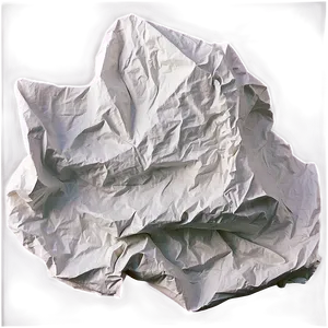 Crumpled Paper Texture A PNG Image