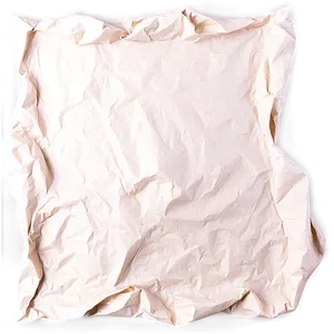 Crumpled Paper Texture C PNG Image