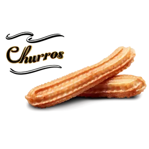 Crunchy Churros Snack Time Png Ygb75 PNG Image