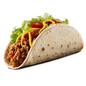Crunchy Taco PNG ebn PNG image with transparent background
