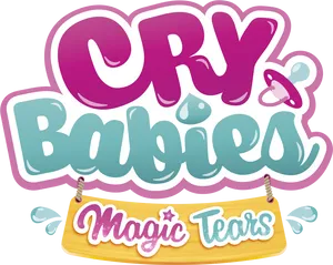 Cry Babies Magic Tears Logo PNG Image