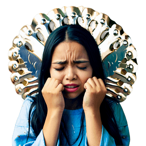 Crying Angel PNG 05232024 PNG image with transparent background