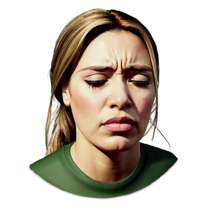 Crying Face Icon Png Mjg21 PNG Image