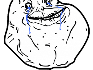 Forever Alo - Forever Alone Guy Png, Transparent Png PNG with transparent background