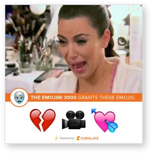 Crying Woman Memewith Emojis PNG Image