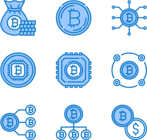 Mining Vector Icon - Blockchain Flat Icon Png, Transparent Png PNG image with transparent background