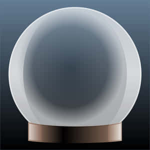 Crystal Ball Vector Illustration PNG image with transparent background