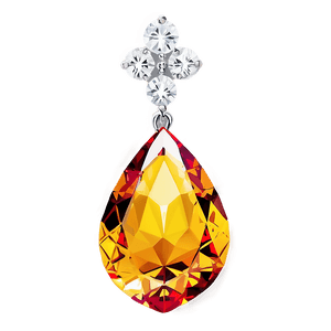 Crystal Chandelier Earring PNG 05252024 PNG