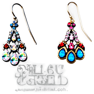 Crystal Chandelier Earring PNG wib PNG