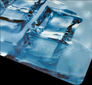 Crystal Clear Ice Cubes PNG image with transparent background