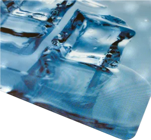 Crystal Clear Ice Cubes PNG Image