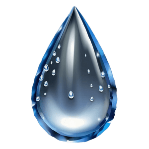 Crystal Clear Raindrop PNG 06202024 PNG