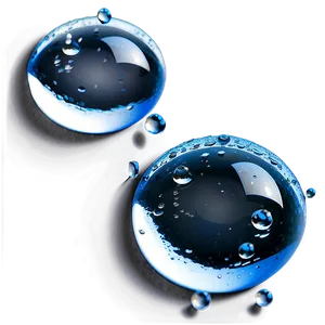 Crystal Clear Water Drops Png Sxl50 PNG Image