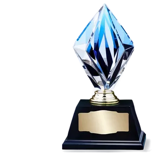 Crystal National Championship Trophy Png 11 PNG Image