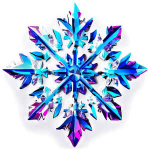 Crystal Snowflake Graphic PNG 39 PNG image with transparent background