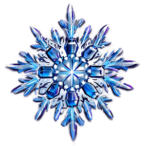 Crystal Snowflake Graphic PNG agb75 PNG image with transparent background