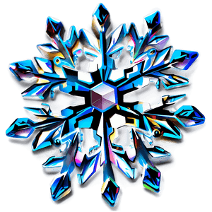Crystal Snowflake Icon PNG 05252024 PNG