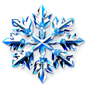 Crystal Snowflake Icon PNG 17 PNG