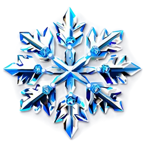 Crystal Snowflake Icon Png 17 PNG Image