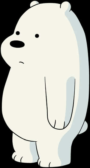 Cub Ice Bear - Hinh We Bare Bear Gấu Trắng, HD Png Download PNG with transparent background