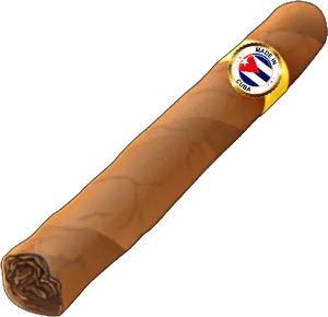 Cuban Cigar Single Item PNG Image