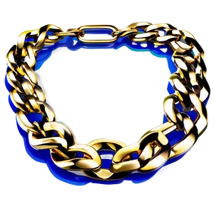 Cuban Link Chain D PNG Image