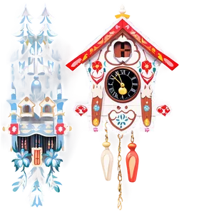 Cuckoo Clock Clipart Png Lhm54 PNG Image