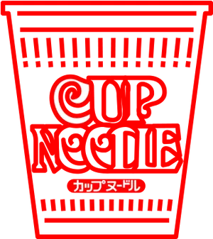 Cup Noodle Iconic Instant Ramen Logo PNG Image