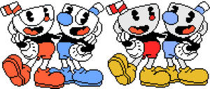Cuphead And Mugman Shirt, HD Png Download PNG image with transparent background
