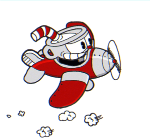 Cuphead - Don& - Cuphead Plane, HD Png Download PNG image with transparent background