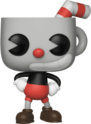 Cuphead Pop Figurine - Funko Pop Cuphead, HD Png Download PNG image with transparent background