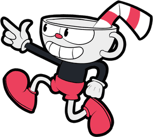 Cuphead Video Game Fan Art Kid Icarus - Shimeji Cuphead, HD Png Download PNG image with transparent background