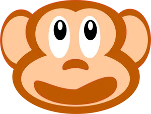 Curious George Cartoon Monkey Face PNG Image