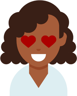 Service End Of Emojis - Curly Hair Clipart Png, Transparent Png PNG image with transparent background