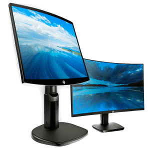 Curved Monitor Screen PNG 20 PNG