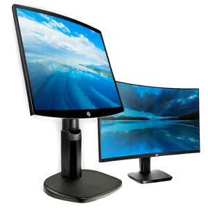 Curved Monitor Screen Png 20 PNG Image