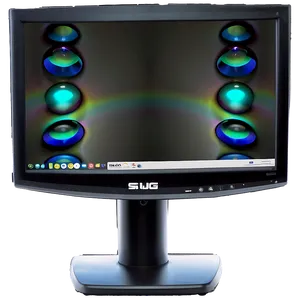 Curved Monitor Screen Png 23 PNG Image