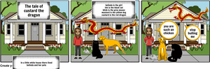 Tale Of Custard The Dragon Blink, HD Png Download PNG with transparent background