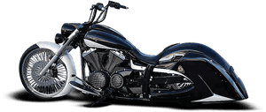 Custom Yamaha V Star 650 Bagger, HD Png Download PNG image with transparent background