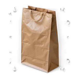 Custom Brown Paper Bag Png 13 PNG Image