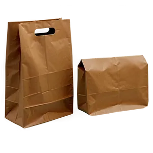 Custom Brown Paper Bag Png 88 PNG Image