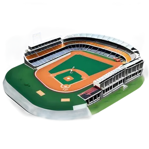 Custom Fantasy Baseball Stadium Png 06132024 PNG Image