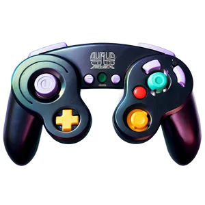 Custom Gamecube Controller Art Png Qam PNG Image