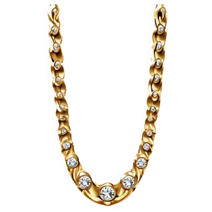 Custom Gold Necklace Png Ddw PNG Image