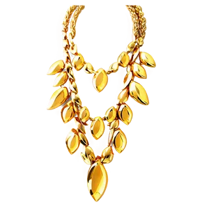 Custom Gold Necklace Png Jwt8 PNG Image