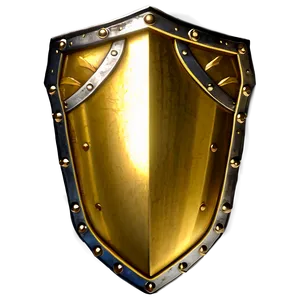 Custom Gold Shield Png 06282024 PNG Image