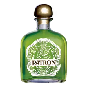 Custom Patron Bottle Artwork Png Fvv PNG Image